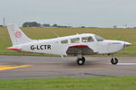 G-LCTR @ EGSH - Leaving Norwich.