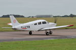 G-LCTR @ EGSH - Leaving Norwich. - by keithnewsome