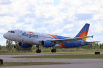 N297NV @ KPGD - Allegiant Flight 1631 (N297NV) departs Runway 4 at Punta Gorda Airport enroute to Nashville International Airport