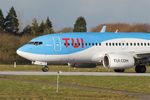 OO-JOS @ LFRB - Boeing 737-7K5, Take off run rwy 25L, Brest-Bretagne airport (LFRB-BES) - by Yves-Q