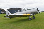 G-CIUW @ EGLM - Noorduyn AT-16 Harvard IIB at White Waltham. Ex SE-BII - by moxy