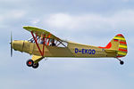 D-EKQD @ EBDT - D-EKQD   Piper PA-18 Super Cub [18-1508] Schaffen-Diest~OO 13/08/2016 - by Ray Barber