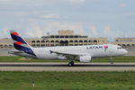 PR-TQC @ LMML - A320 PR-TQC LATAM Airlines Brasil - by Raymond Zammit