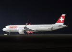 HB-JPA @ LOWG - First landing of an Airbus A321-271NX in Graz.