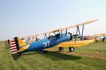 N13244 @ KGBG - At the Stearman Fly-in - by Glenn E. Chatfield