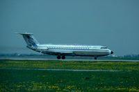C-FQBO @ YUL - This is the old colour scheme for Quebecair. Their newer livery went very blue before merging with Nordair in 1986. - by ALASTAIR GRAY