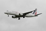 F-HBLN @ LFPG - Embraer ERJ190-100 STD, On final rwy26L, Roissy Charles De Gaulle airport (LFPG-CDG) - by Yves-Q
