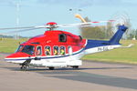 PH-EUL @ EGSH - Arriving at Norwich from offshore, formerly G-ERBA.