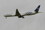 F-GZNN @ LFPG - Boeing 777-328ER, On final rwy 26L, Roissy Charles De Gaulle airport (LFPG-CDG) - by Yves-Q