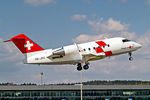HB-JRA @ LSZH - HB-JRA   Bombardier CL. 604 Challenger [5529] (REGA-Swiss Air Ambulance) Zurich~HB 17/04/2018 - by Ray Barber