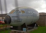 XK695 - Nose and cockpit of the Comet 2 weathering away outside at the de Havilland Museum in London Colney, Herts. - by Chris Holtby