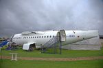 G-JEAO - Remains of BAe 146 preserved outside at the DH Museum at London Colney, Herts. - by Chris Holtby
