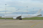 EC-LCQ @ EGSH - Leaving Norwich with all over white colour scheme. - by keithnewsome