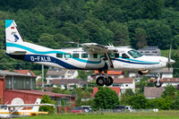 D-FALB @ EDNL - Landing on RW24 at EDNL airfield, after an 6000M (20000ft) Skydive drop. - by Robert Laible