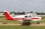 N44450 @ KOSH - Piper PA-28-140 - by Mark Pasqualino