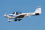 G-BYUU @ EGSH - Landing at Norwich. - by Graham Reeve