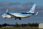 G-FDZT @ EGSH - Landing at Norwich. - by Graham Reeve