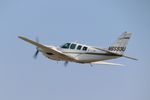 N6593U @ KOSH - Beech 58 - by Mark Pasqualino