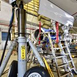 N874UA @ KSFO - Gear change time. SFO. 2021. - by Clayton Eddy