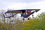 G-SNEV @ EGHP - G-SNEV   CFM Streak Shadow SA [PFA 206-13042] Popham~G 29/04/2017 - by Ray Barber