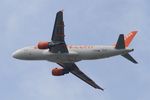 G-EZUS @ LFPG - Airbus A320-214, Climbing from rwy 27L, Roissy Charles De Gaulle airport (LFPG-CDG) - by Yves-Q