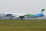 SP-LNA @ LOWW - LOT - Polish Airlines Embraer 195 Podkarpackie - livery - by Thomas Ramgraber