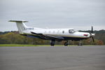 EJ-VAIS @ EGTF - Pilatus PC-12/47E at Fairoaks. - by moxy