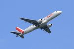 F-HBLH @ LFPG - Embraer 190LR, Climbing from rwy 06R, Roissy Charles De Gaulle airport (LFPG-CDG) - by Yves-Q