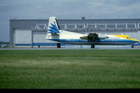 C-GNDI @ YUL - just landed on runway 6R - by ALASTAIR GRAY