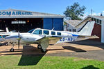 ZS-NBU @ FAVG - ZS-NBU   Beech 58 Baron [TH-1216] Durban-Virginia~ZS 18/09/2006