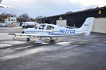 N677CD @ EGTF - Cirrus SR22 G2 at Fairoaks. - by moxy
