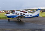 G-CKVV @ EGTF - Piper PA-28-181 Cherokee Archer II at Fairoaks. Ex HB-PCZ