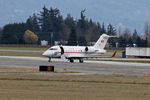 144620 @ CYXX - The PM of Canada flew in from Ottawa to do a flight over the flood region and survey the damage.   Unfortunately for him the water receded. We could have used him here a week ago. - by Guy Pambrun