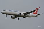 TC-LTG @ EBBR - Short final at Brussels Airport. - by Jef Pets