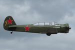 VH-OOZ @ YSEN - Nanchang Yak-18 sn1332013. VH-OOZ YSEN 17 October 2021. - by kurtfinger