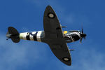 VH-NKM @ YSEN - Supermarine Spitfire 26B VH-NKM SABC Serpentine 17 October 2021 - by kurtfinger