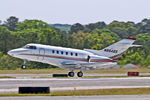N864QS @ KPDK - N864QS   Raytheon Hawker 800XP [258564] (Netjets Int) Atlanta-Dekalb Peachtree~N 18/04/2010 - by Ray Barber