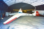 LN-GBU @ HMR - Hamar 10.9.1986 - by leo larsen