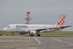 EC-NQM @ EGSH - Removed from spray shop with Volotea colour scheme. - by keithnewsome