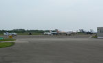 N92RW @ EGFH - Visiting Bonanza. - by Roger Winser