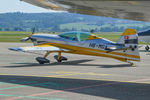 HB-MGA @ LSZG - Beside a DC-3 at Grenchen - by sparrow9