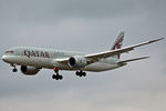 A7-BHD @ LOWW - Blinking stretch Dreamliner in a cloudy sky - by Hotshot