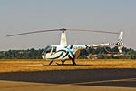 ZS-RVZ @ FAGC - ZS-RVZ   Robinson R-44 Raven II [10690] Grand Central~ZS 15/09/2014