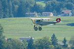 HB-RNA @ LSZG - First official presentation during the event of 90 years Grenchen Airport - by sparrow9