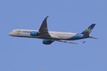 F-HMIL @ LFPO - Airbus A350-1041, Climbing from rwy 24, Paris Orly Airport (LFPO-ORY) - by Yves-Q