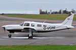 G-VONI @ EGSH - Arriving at Norwich. - by keithnewsome