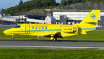 LN-SAA @ ENBR - Landing rwy. 35.