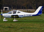 G-TEMB @ EG37 - Arriving Back After a Short Flight.