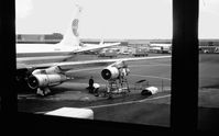 N760PA @ KSFO - at HNL - thrift store find on this photo and bunch of others, N760PA getting engine work done at the gate- there was no photographer info on the color slide - most likely taken late 1970s. - by Tom Vance