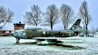 JB-110 @ EDHE - Canadair CL-13B Sabre 6 in winter, pic1 - by Nils Fröse